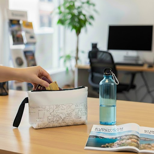 Beauty case, portadocumenti e accessori viaggio personalizzabili